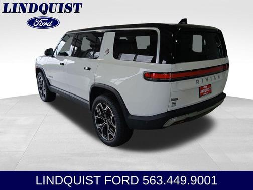 Glacier White 2023 Rivian R1S Adventure