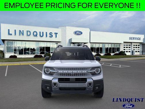 SPACE WHITE METALLIC 2026 Ford Bronco Sport Badlands