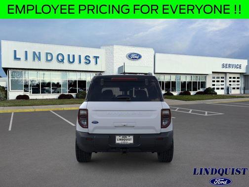 SPACE WHITE METALLIC 2026 Ford Bronco Sport Badlands