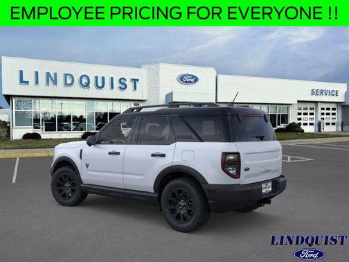 SPACE WHITE METALLIC 2026 Ford Bronco Sport Badlands