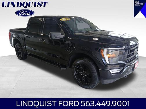 AGATE BLACK METALLIC 2023 Ford F-150 XLT