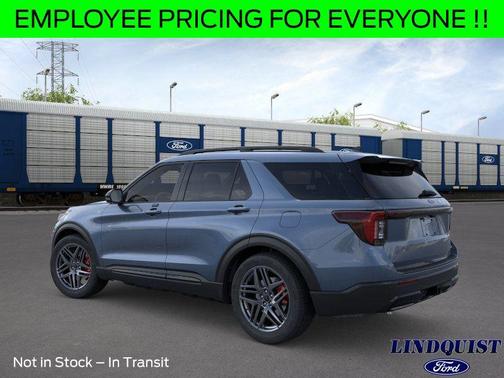 Vapor Blue Metallic 2026 Ford Explorer ST-Line