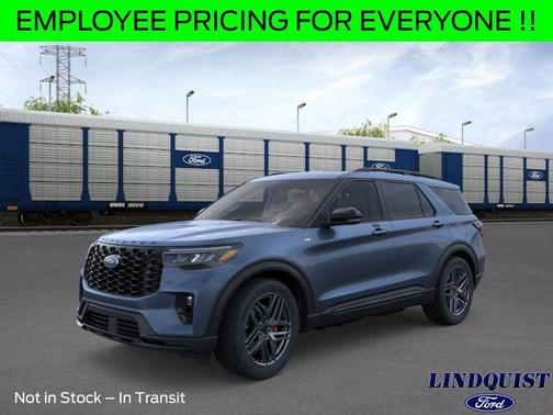 Vapor Blue Metallic 2026 Ford Explorer ST-Line