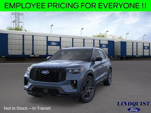 Vapor Blue Metallic 2026 Ford Explorer ST-Line