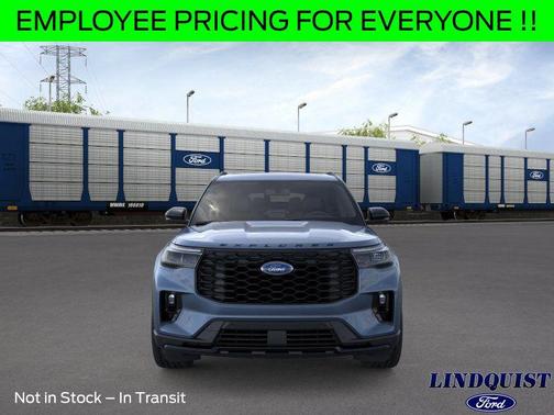 Vapor Blue Metallic 2026 Ford Explorer ST-Line