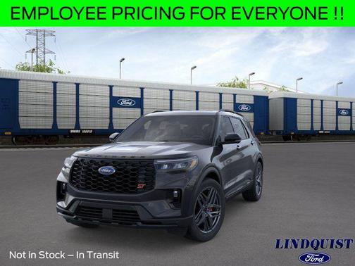AGATE BLACK METALLIC 2026 Ford Explorer ST