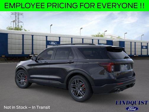 AGATE BLACK METALLIC 2026 Ford Explorer ST