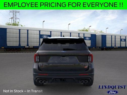 AGATE BLACK METALLIC 2026 Ford Explorer ST