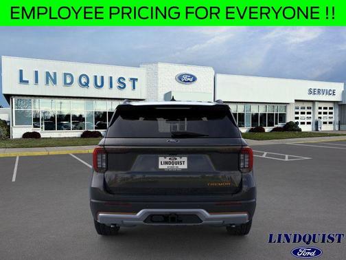 AGATE BLACK METALLIC 2026 Ford Explorer Tremor