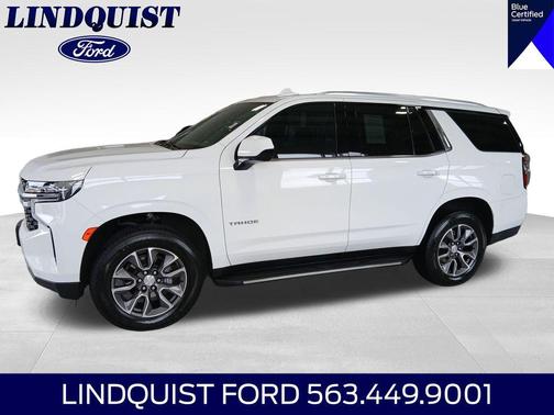 Summit White 2023 Chevrolet Tahoe LS