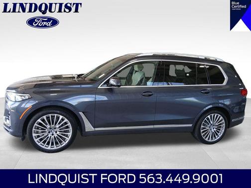 Arctic Gray Metallic 2019 BMW X7 xDrive50i