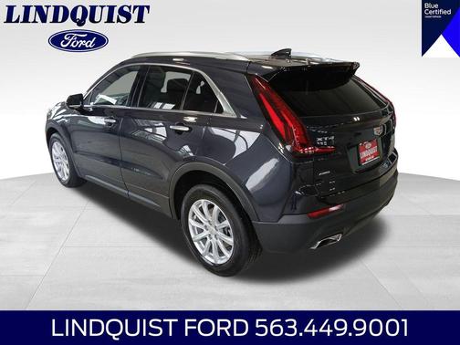 Galactic Gray Metallic 2023 Cadillac XT4 Luxury
