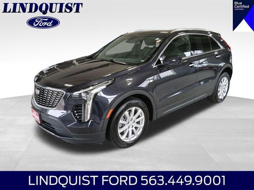 Galactic Gray Metallic 2023 Cadillac XT4 Luxury
