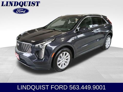 Galactic Gray Metallic 2023 Cadillac XT4 Luxury