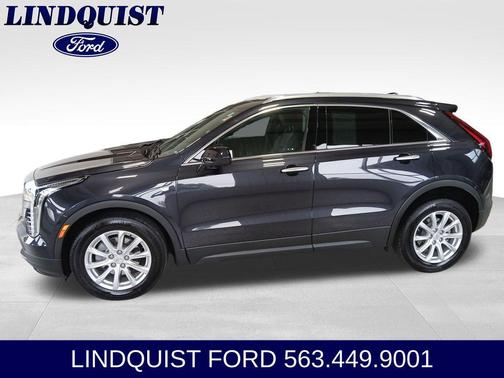 Galactic Gray Metallic 2023 Cadillac XT4 Luxury
