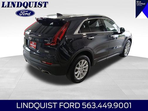 Galactic Gray Metallic 2023 Cadillac XT4 Luxury
