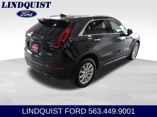 Galactic Gray Metallic 2023 Cadillac XT4 Luxury