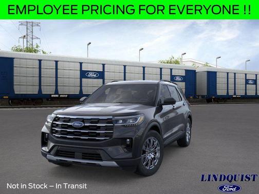 AGATE BLACK METALLIC 2026 Ford Explorer Active w/200A Pkg