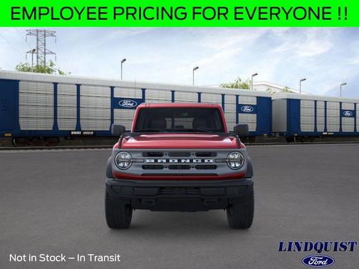 RUBY RED MET TNTD CLEARCOAT 2025 Ford Bronco Big Bend