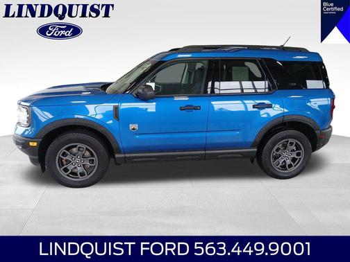 VELOCITY BLUE 2022 Ford Bronco Sport Big Bend