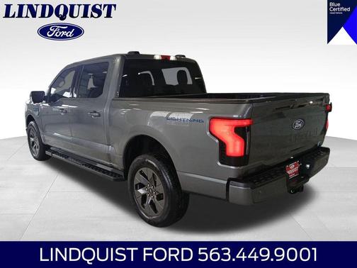 Carbonized Gray Metallic 2024 Ford F-150 Lightning Flash