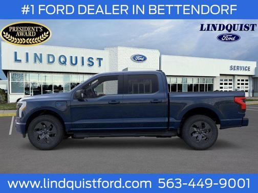 ANTIMATTER BLUE METALLIC 2025 Ford F-150 Lightning Flash
