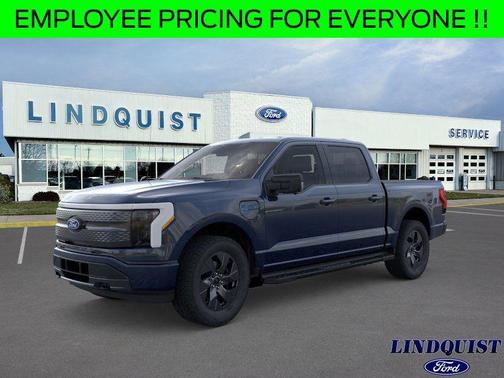 ANTIMATTER BLUE METALLIC 2025 Ford F-150 Lightning Flash