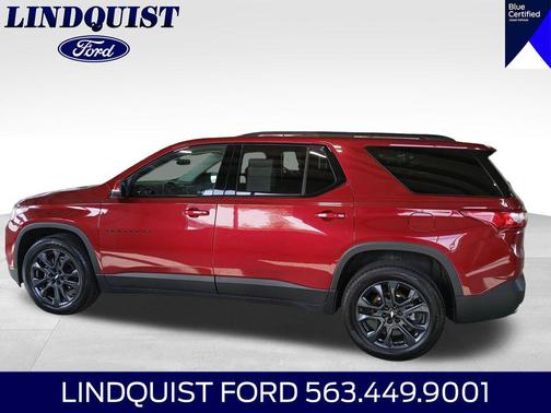 Cajun Red Tintcoat 2021 Chevrolet Traverse RS