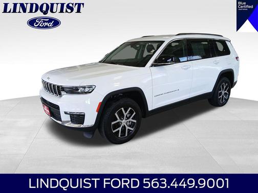 Bright White Clearcoat 2023 Jeep Grand Cherokee L Limited