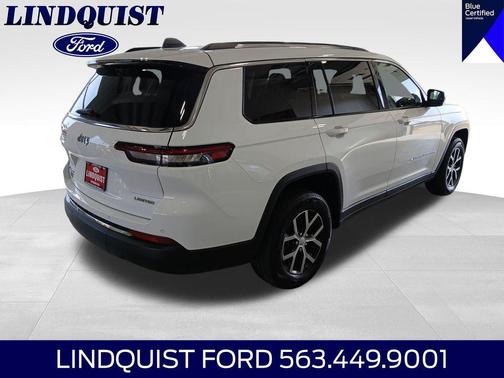 Bright White Clearcoat 2023 Jeep Grand Cherokee L Limited
