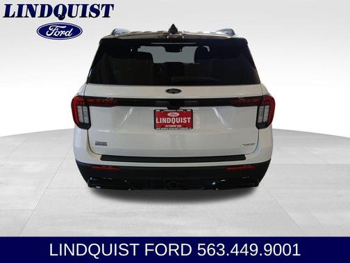 STAR WHITE MET TRI-COAT 2025 Ford Explorer ST-Line