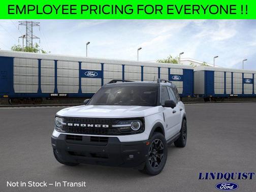 SPACE WHITE METALLIC 2026 Ford Bronco Sport Outer Banks