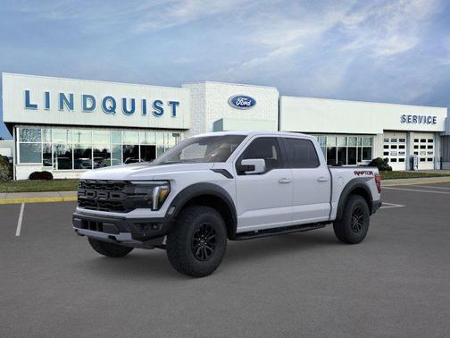SPACE WHITE METALLIC 2025 Ford F-150 Raptor Truck