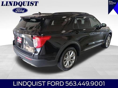 Agate Black Metallic 2023 Ford Explorer XLT