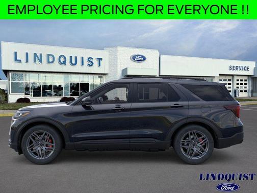 AGATE BLACK METALLIC 2026 Ford Explorer ST