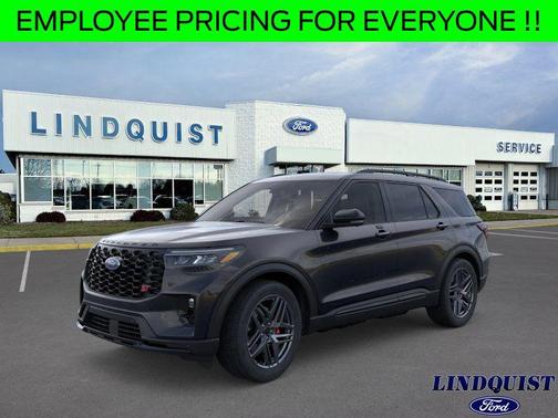 AGATE BLACK METALLIC 2026 Ford Explorer ST