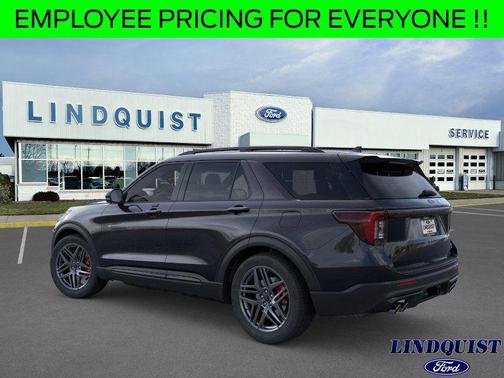AGATE BLACK METALLIC 2026 Ford Explorer ST