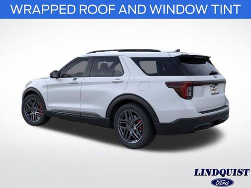 SPACE WHITE METALLIC 2026 Ford Explorer ST-Line