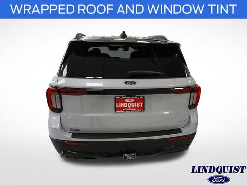 SPACE WHITE METALLIC 2026 Ford Explorer ST-Line