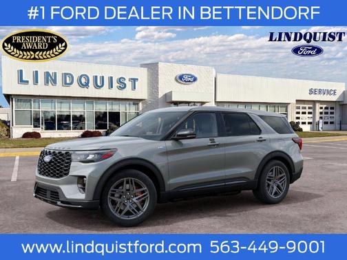 Avalanche Gray 2027 Ford Explorer ST-Line