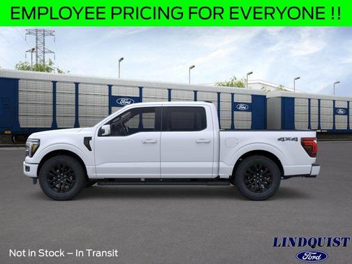 Star White Metallic Tri-Coat 2026 Ford F-150 Lariat