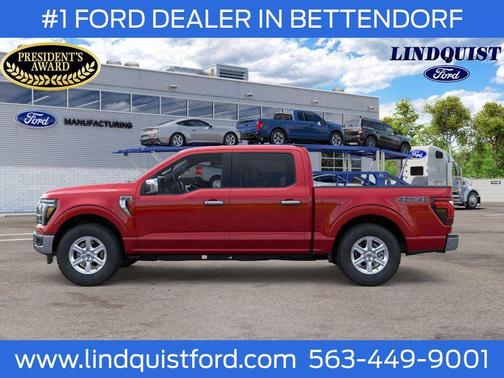 Ruby Red Metallic 2026 Ford F-150 Lariat