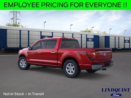 Ruby Red Metallic 2026 Ford F-150 Lariat