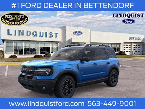 Velocity Blue Metallic 2026 Ford Bronco Sport Outer Banks