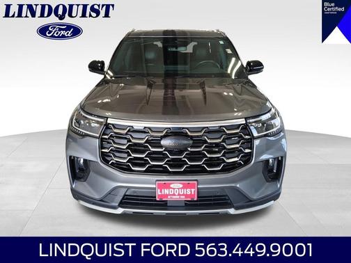 CARBONIZED GRAY METALLIC 2025 Ford Explorer Platinum