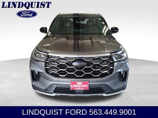 CARBONIZED GRAY METALLIC 2025 Ford Explorer Platinum