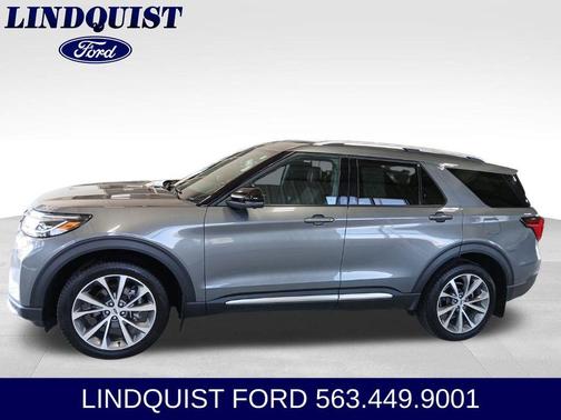 CARBONIZED GRAY METALLIC 2025 Ford Explorer Platinum