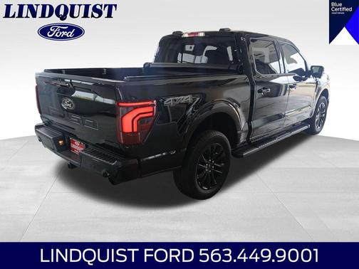 Agate Black Metallic 2024 Ford F-150 Lariat