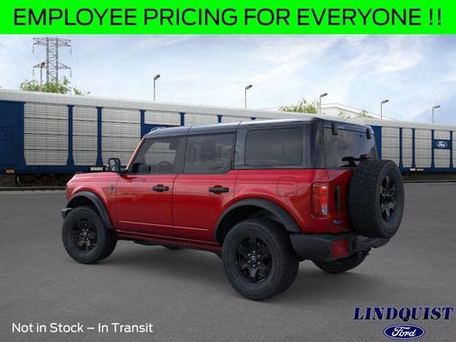 RUBY RED MET TNTD CLEARCOAT 2025 Ford Bronco Big Bend