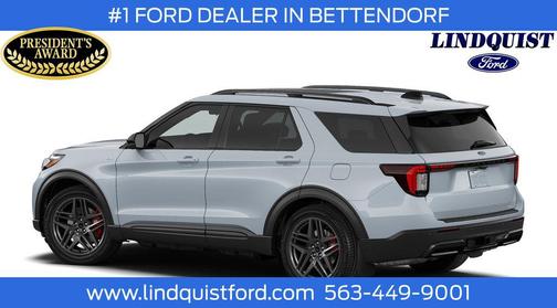 White Metallic 2026 Ford Explorer ST-Line